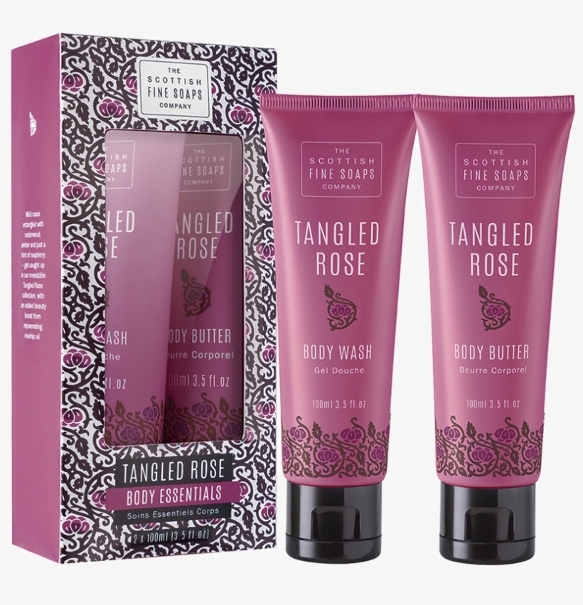 Tangled Rose Body Essentials - Cosmetics, transparent png download