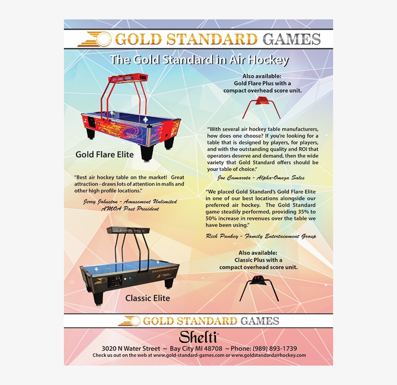 Click On The Flyer Below To Visit Gold Standard Games - Kayak, transparent png download