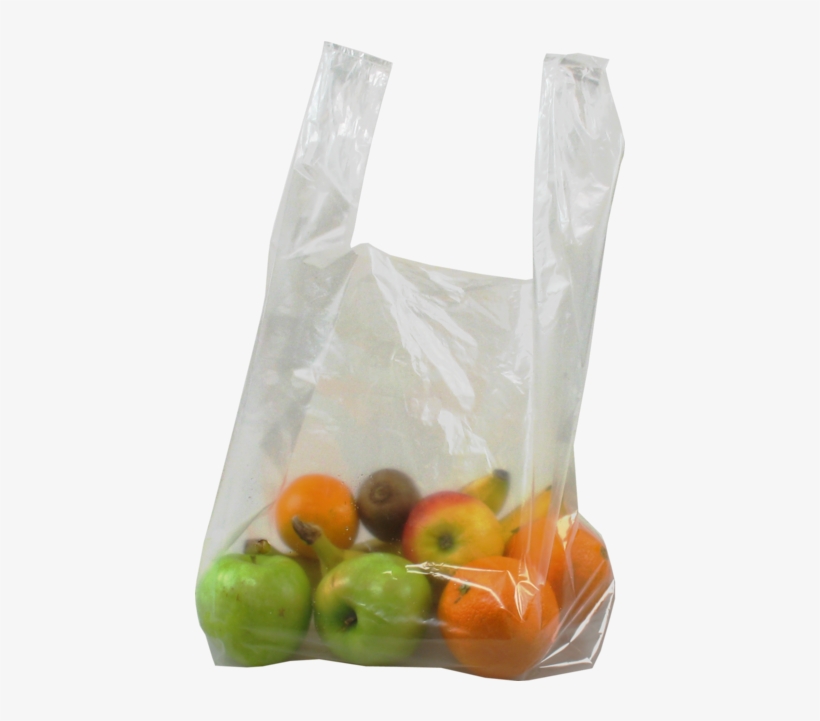 Bag, Ldpe, Hemd, 25x6x50cm, T-shirt Bag, Transparent - Ldpe T Shirt Bag, transparent png download