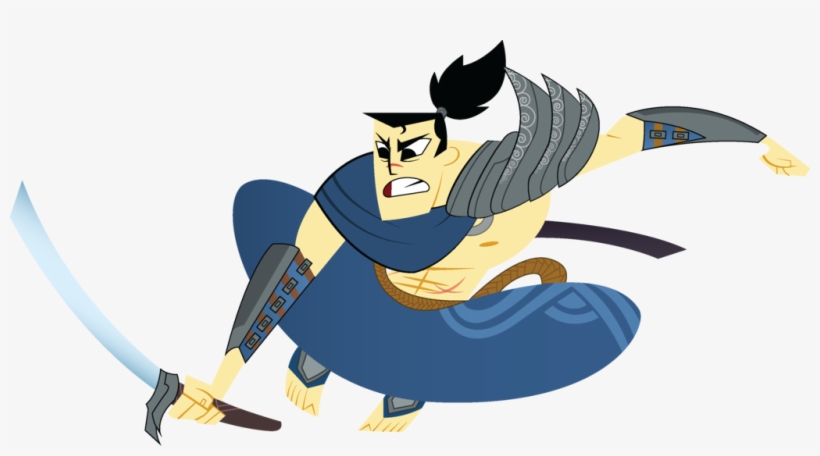 League Of Legends,лига Легенд,фэндомы,samurai Jack,yasuo,crossover - Yasuo Gif Transparent Background, transparent png download
