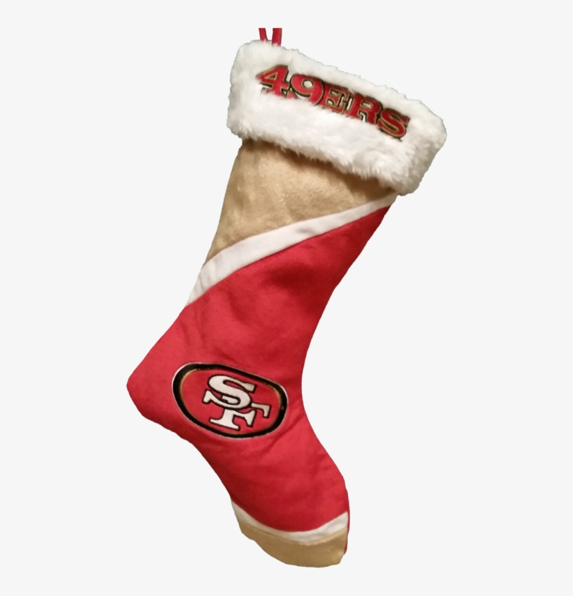 Nfl Team Christmas Stocking San Francisco 49ers More - San Francisco 49ers, transparent png download