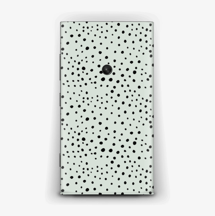 Black Dots On Green Skin Nokia Lumia - Phone 8 Case Dots, transparent png download