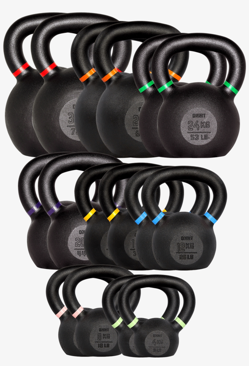 Double Complete Kettlebell Package - Weight Training, transparent png download