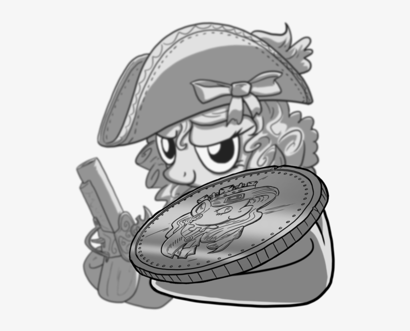 Petirep, Bags Under Eyes, Black And White, Bow, Buck - Cartoon, transparent png download