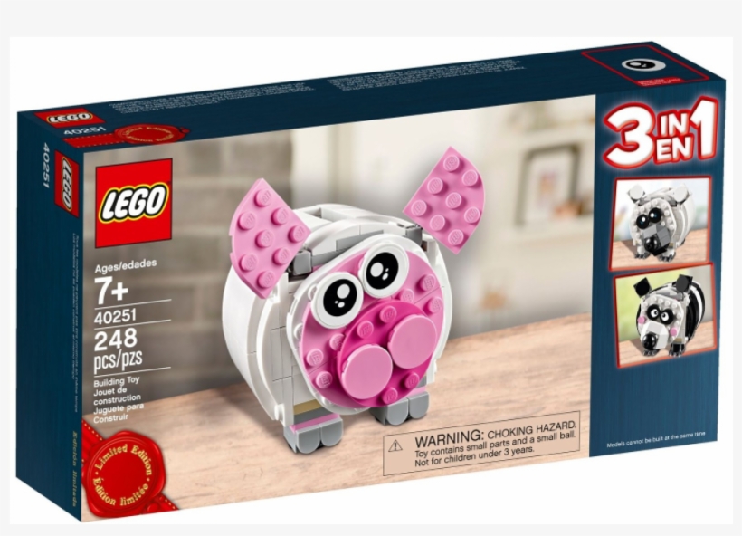 40251 1 - Lego Piggy Bank 40251, transparent png download