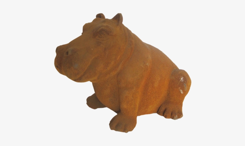 G020 Cast Iron Small Hippo - Hippopotamus, transparent png download