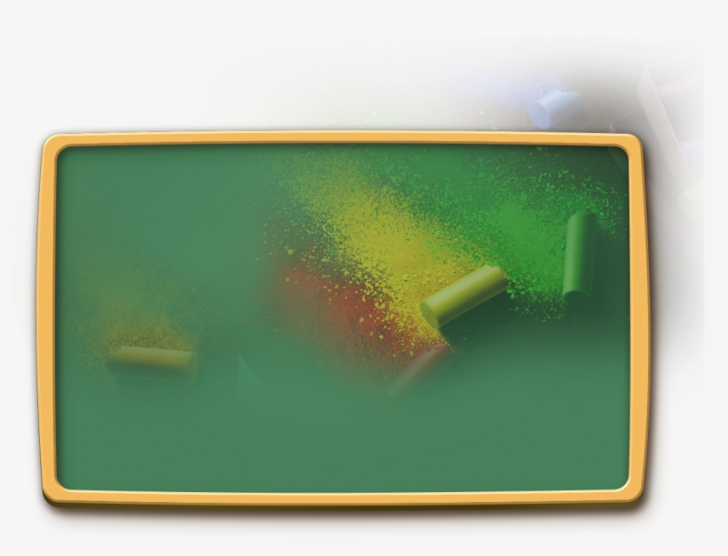Blackboard Green Transprent Png - Paint Roller, transparent png download