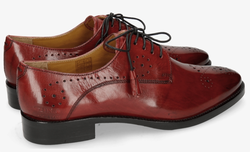 Derby Shoes Betty 2 Ruby Tassel Ruby - Outdoor Shoe, transparent png download