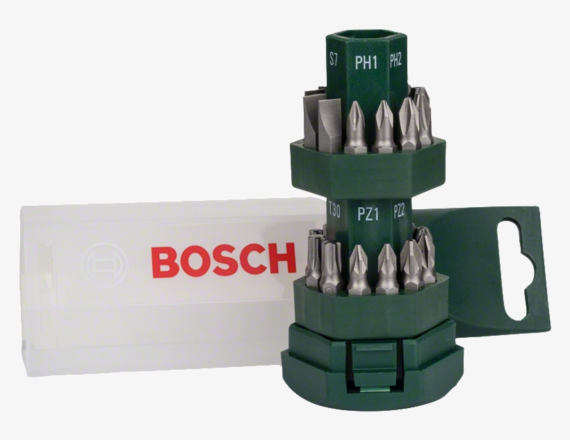 Ideally Equipped To Handle Virtually Any Task - Bosch Puntas Bit, transparent png download