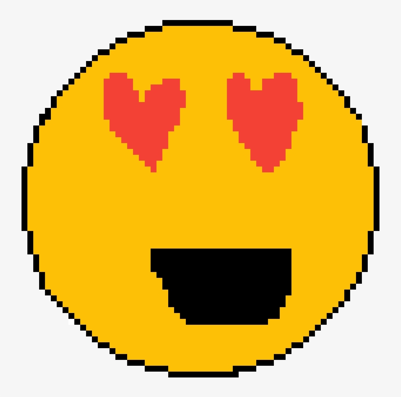 Heart Eye Emoji - Destiny Traveler Pixel Art, transparent png download