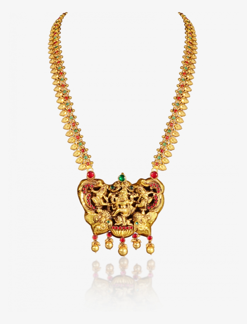 Wedding Jewellery, Jewellery Idea, Jewellery Stores - Traditional Red Stone Gold Necklace Designs, transparent png download