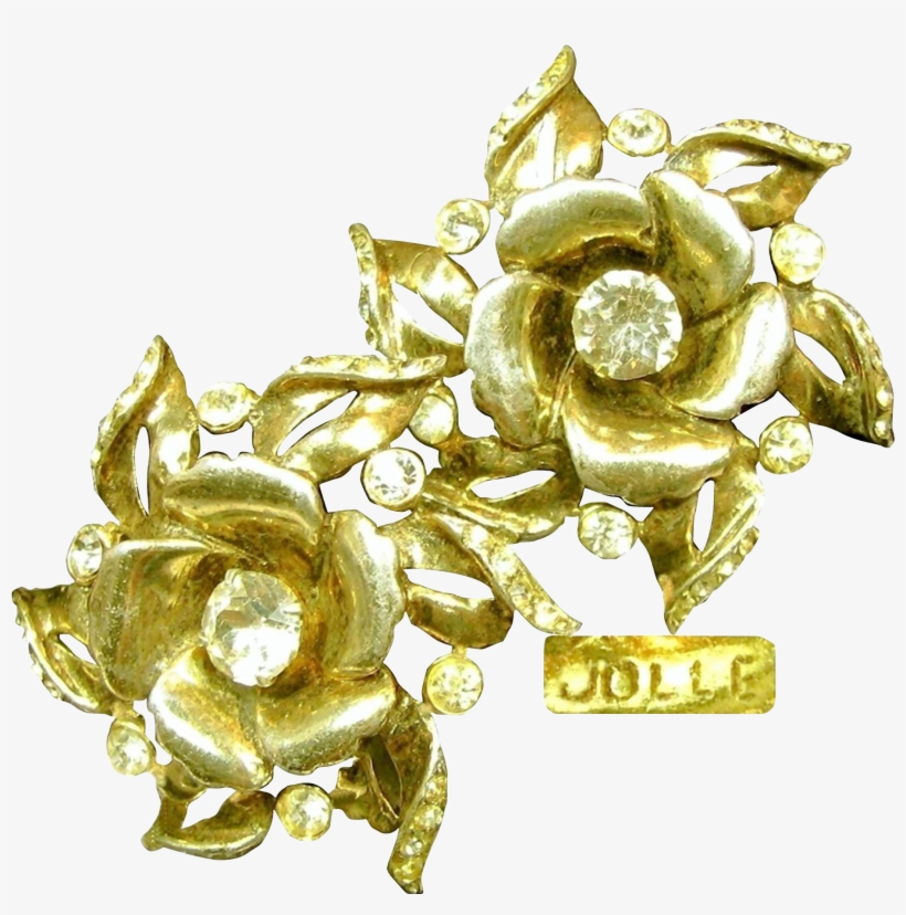 Hess Appel S Joll Gold Over Sterling - Body Jewelry, transparent png download