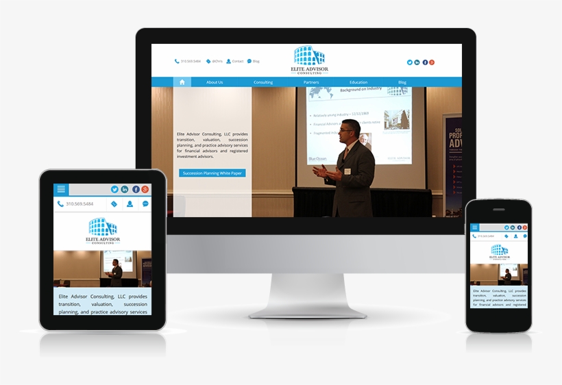 Responsive Website Design Company - Iphone, transparent png download