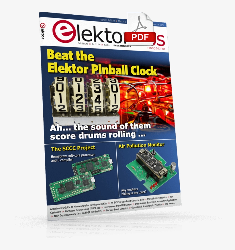 Elektorlabs Magazine March/april 2019 - Elektor 2018 Download, transparent png download
