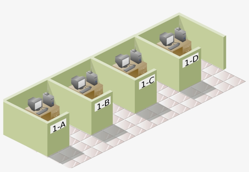 Clipart Office Cubicle Office Clipart PNG Image Transparent PNG