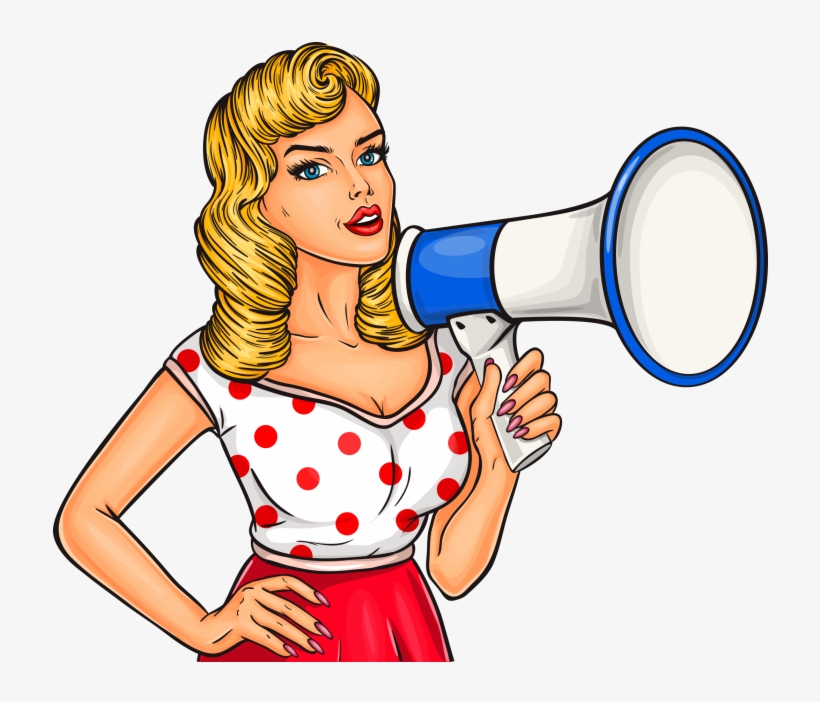 Pop Art Woman Png, transparent png download