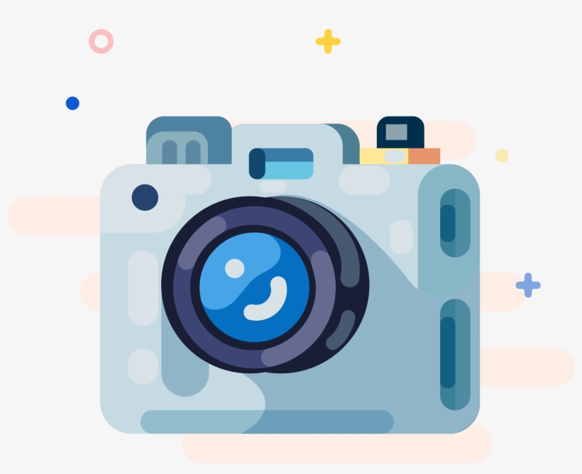 Mbe Digital Camera Cartoon Icon Png And Vector Image - Vector Graphics, transparent png download