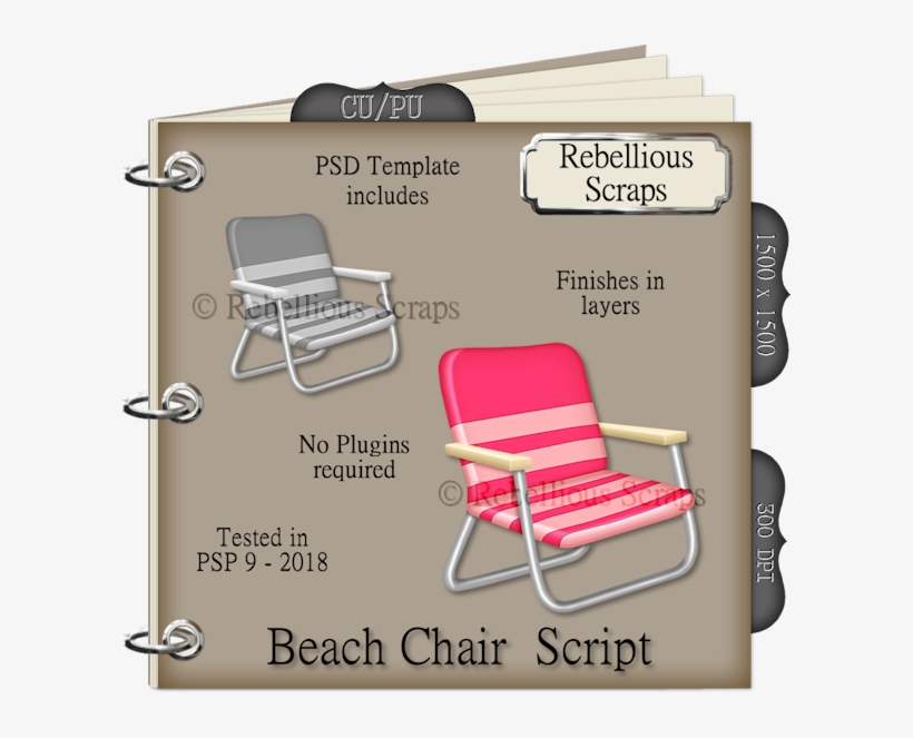 Beach Chair - Pahu Drum, transparent png download