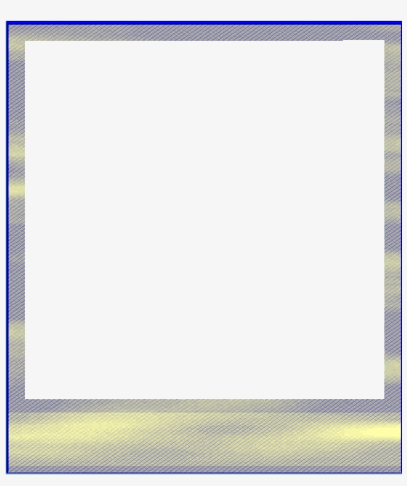 Vintage Polaroid Frame Png Picture Black And White - Paper Product, transparent png download