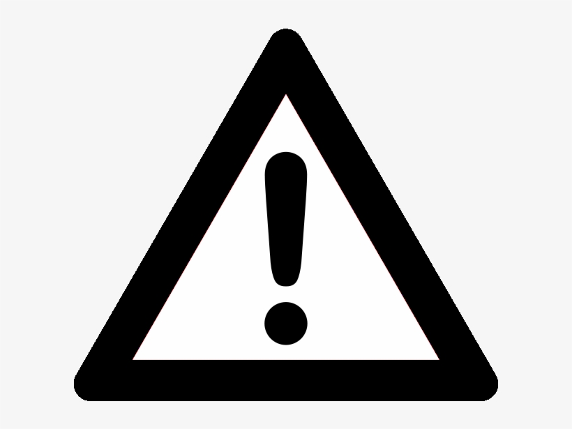 Exclamation Mark Png - Flosstradamus Warning Sign, transparent png download