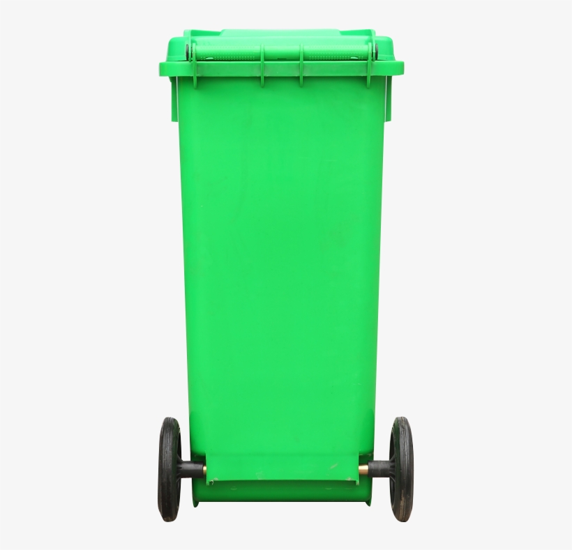Plastic Trash Can Waste Bin Garbage Bin Wheelie Bins - Waste Container, transparent png download