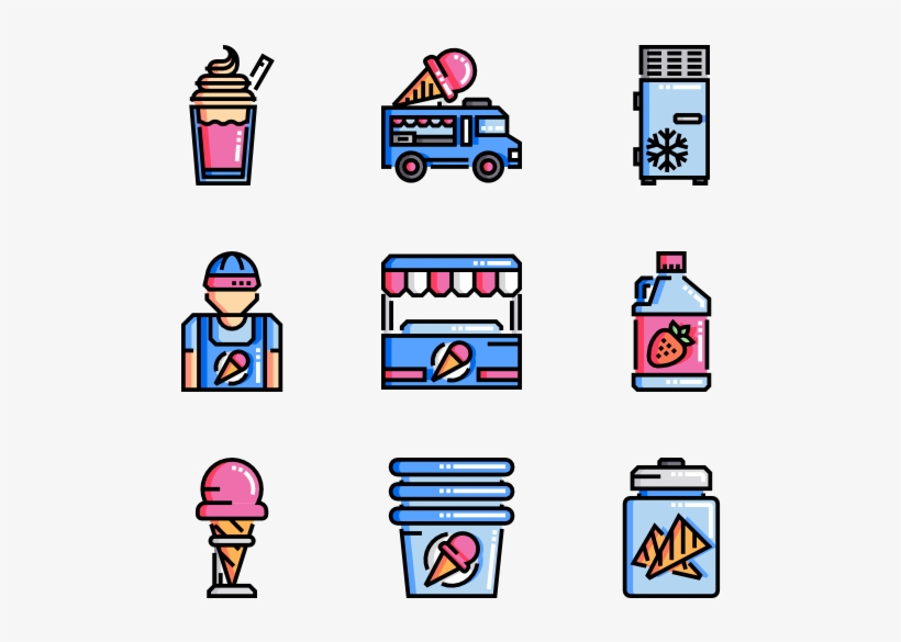 Ice Cream Shop - Ice Cream Parlor, transparent png download