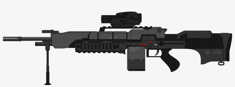 M73a2 Machine Gun Mod1 - Heavy Machine Gun Png, transparent png download