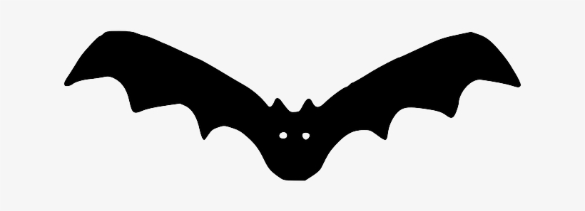Bat, Outline, Cartoon, Flying, Night, Dark, Vampire - Bat Clip Art, transparent png download