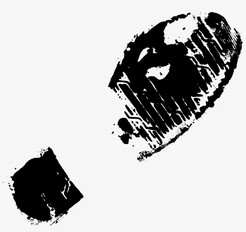 10 Shoe Footprints - Huella De Zapato Fondo Transparente, transparent png download