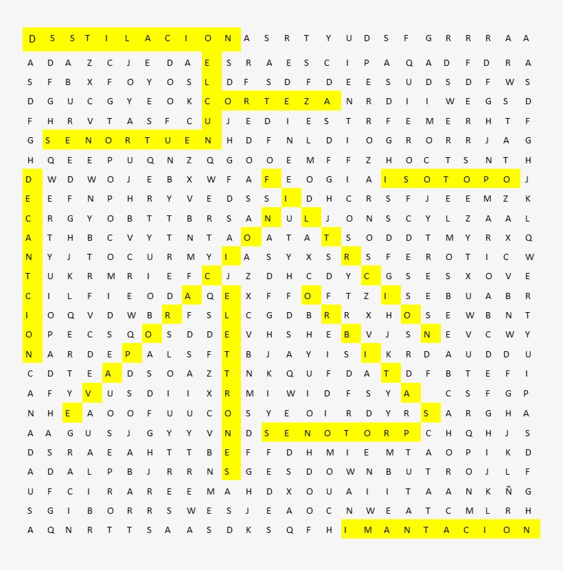 Sopa De Letras - Glogster, transparent png download