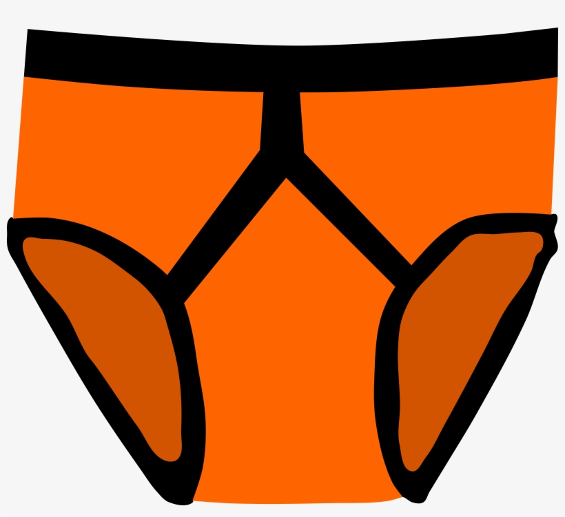 Underwear Png Black - Underwear Clipart, transparent png download