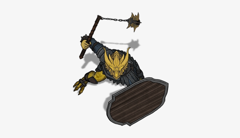 View Samegoogleiqdbsaucenao 43169-dragonkin M Gold - Cartoon, transparent png download
