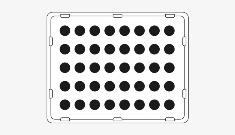 Domino For 4 Ml Corning Cryogenic Round Bottom Vials - Mickey Mouse, transparent png download