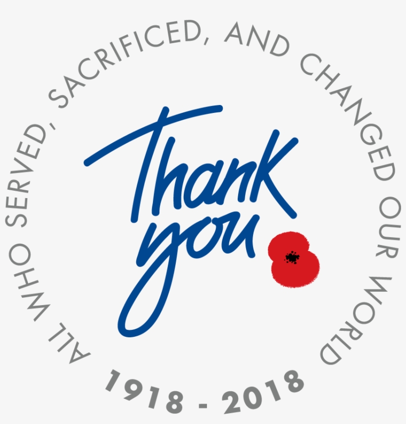 Rbl Thank You Line Primary Rgb - British Legion Everyone Remembered, transparent png download