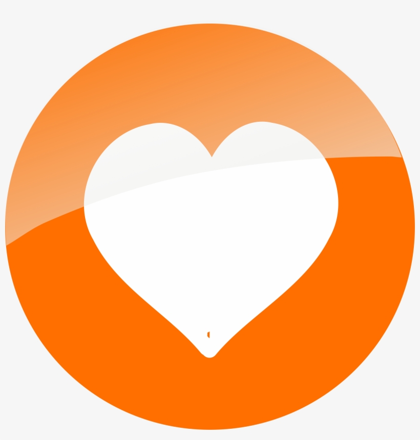 Orange Heart Even Though Our Community May Be Small, - Nøgne Ø, transparent png download