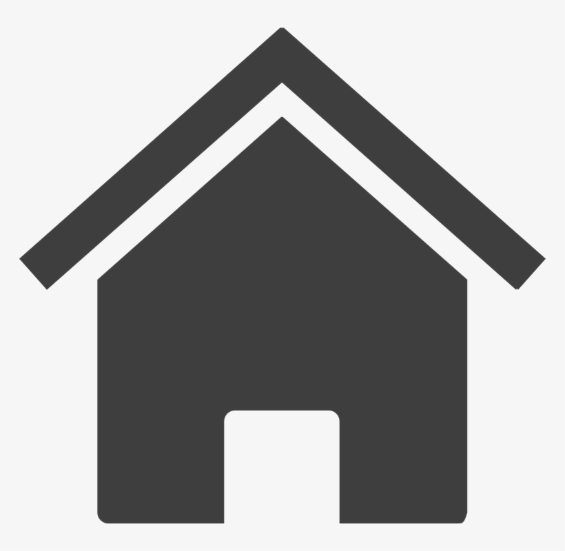 House Outline Cliparts - Home Icon Png, transparent png download
