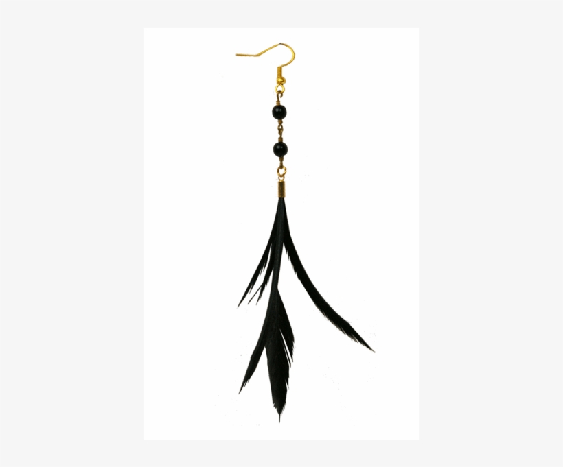 Lana Feather Earring - Feather Earring Png, transparent png download