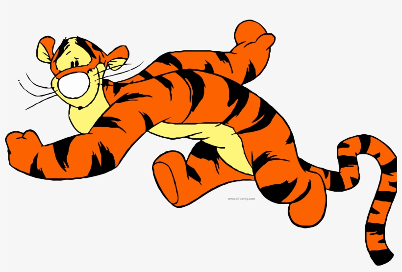 Tigger Tigger Jump Clipart Png Image Download - Imagenes Tigger Disney, transparent png download
