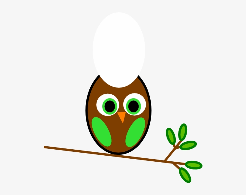 How To Set Use Brown Green Owl Svg Vector, transparent png download