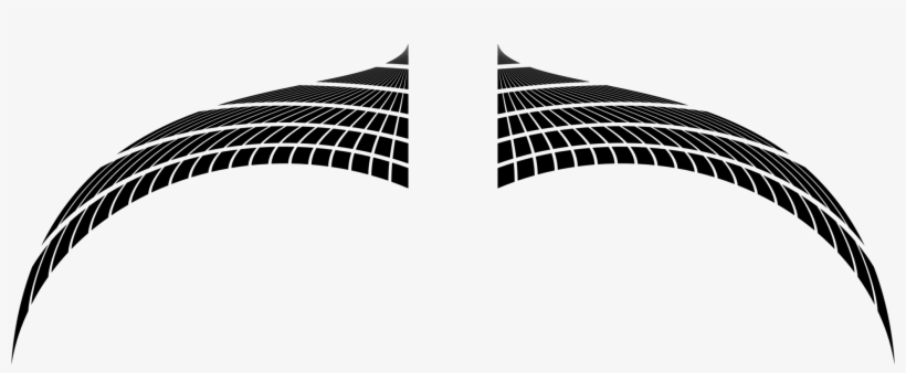 Abstract Art Black And White Computer Icons Visual - Abstract Wings Png, transparent png download