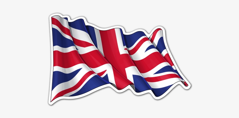 Car & Motorbike Stickers - Flag Of England Vector, transparent png download