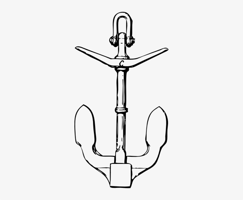 Anchor Clip Art Free Vector 4vector, transparent png download
