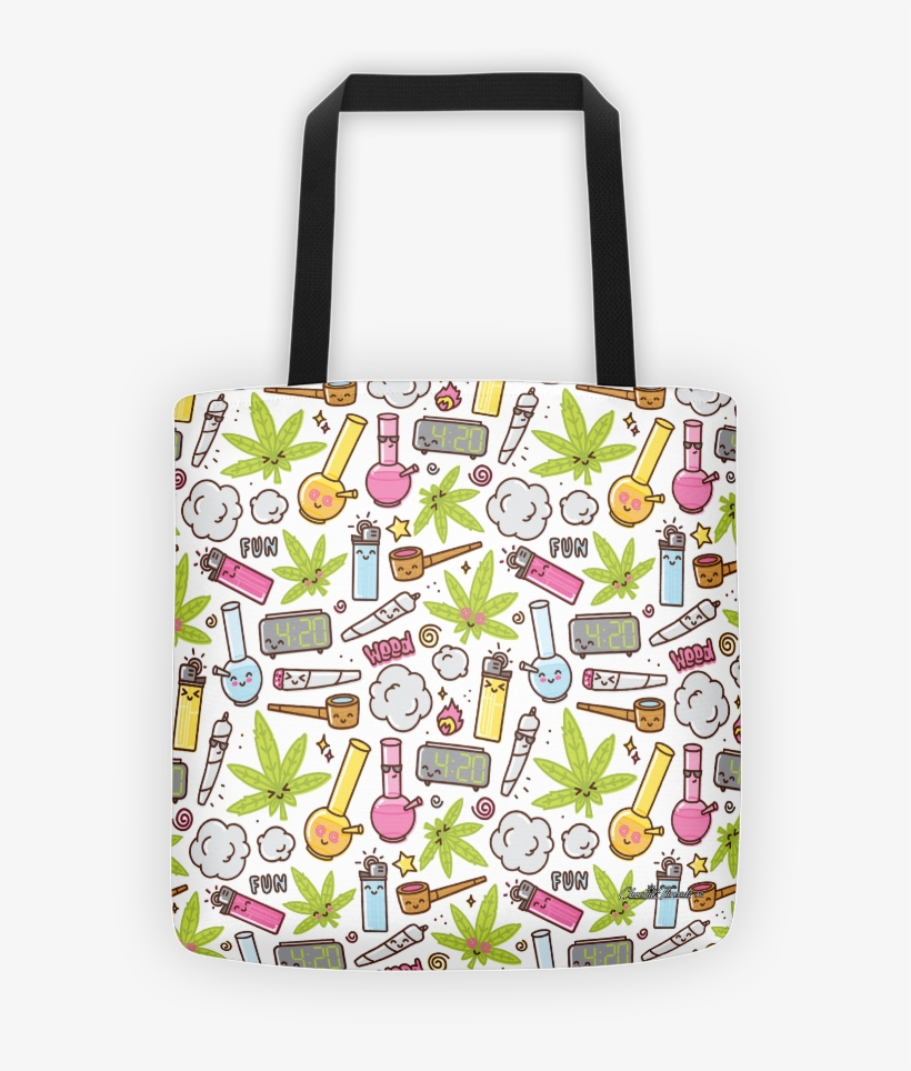 Weed Fun - Tote Bag - Tote Bag, transparent png download