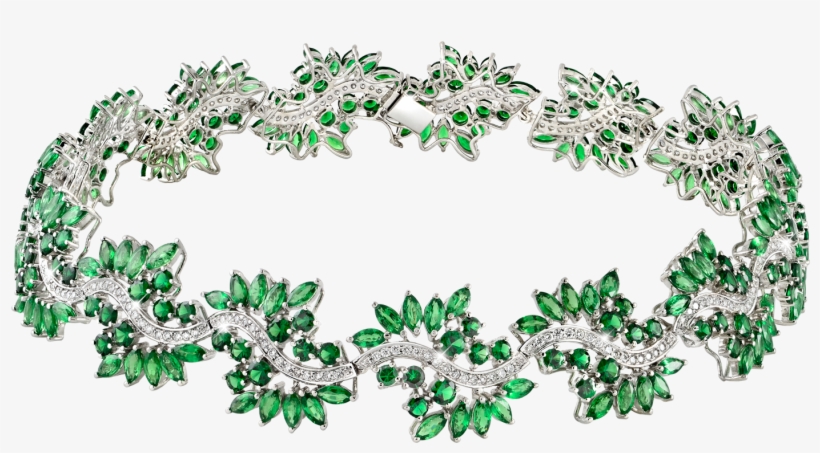 Emerald Flourish - Body Jewelry, transparent png download