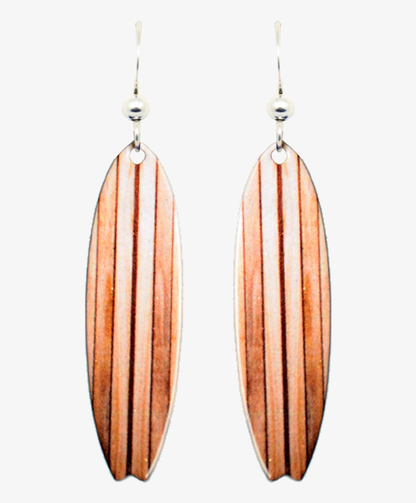 Wood Grain - Earrings, transparent png download