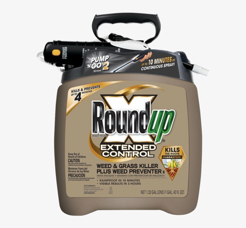 Round Up Extended Control Weed And Grass Killer - Scotts Ortho Roundup 5725070 Weed & Grass Killer, transparent png download