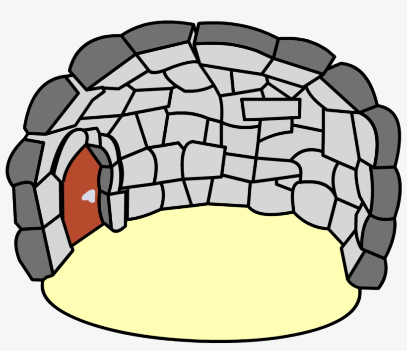 Club Penguin Wiki - Igloo, transparent png download