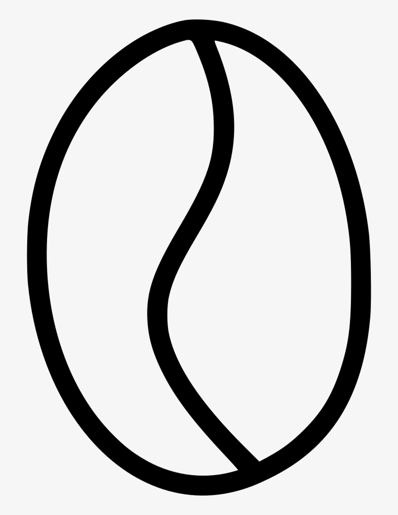 Coffee Bean - - White Coffee Bean Png, transparent png download