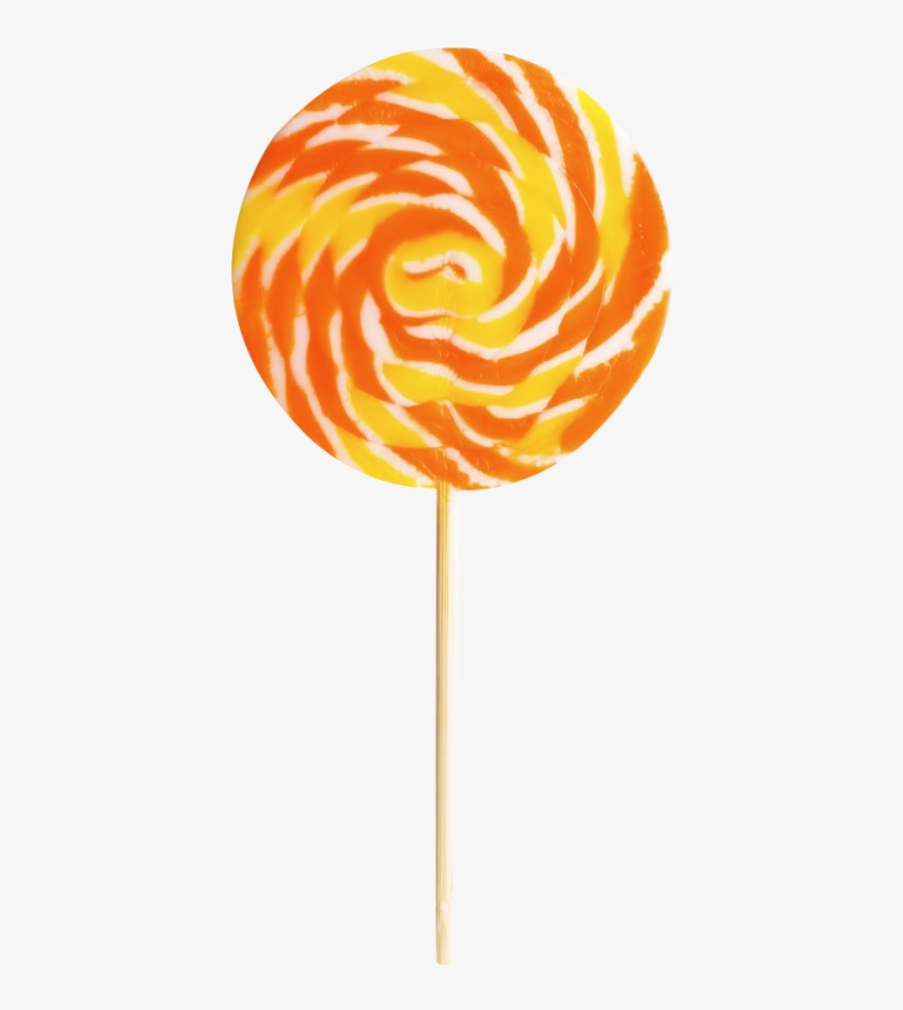 Lollipop Png Transparent Image - Orange Lollipop Png, transparent png download