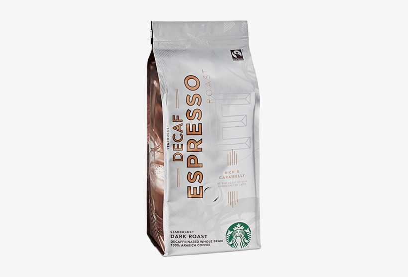 Starbucks Coffee Espresso Roast Decaf Coffee Beans - Starbucks Coffee Beans Png, transparent png download